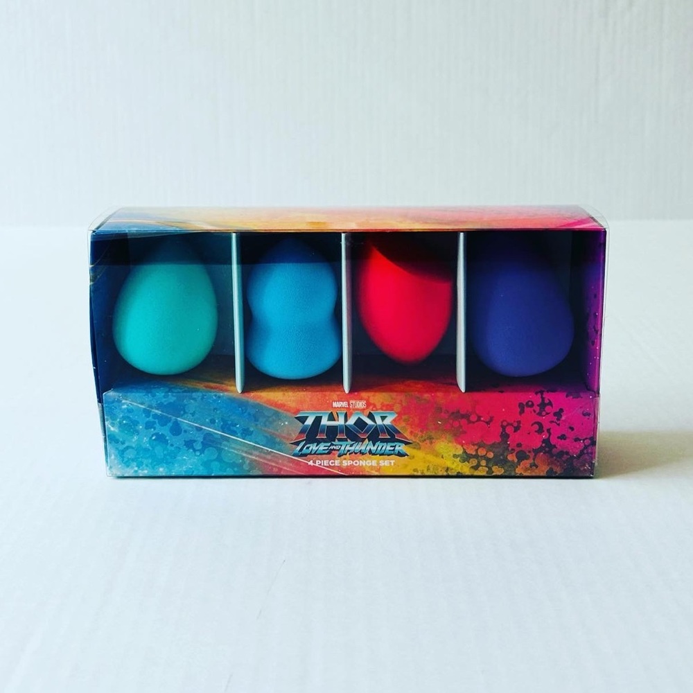Ulta Beauty X Thor Love and Thunder 4 piece Sponge Set